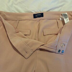 Pink Old Navy 'Harper' Business Casual Pants